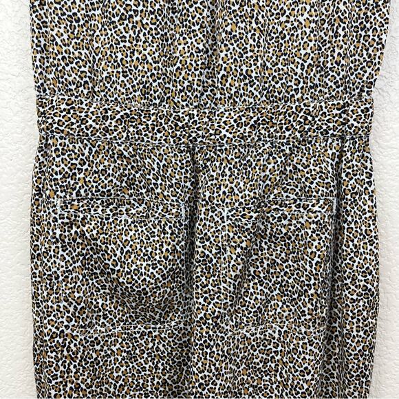Banana Republic • Leopard Print Wrap Jumpsuit - Picture 14 of 15